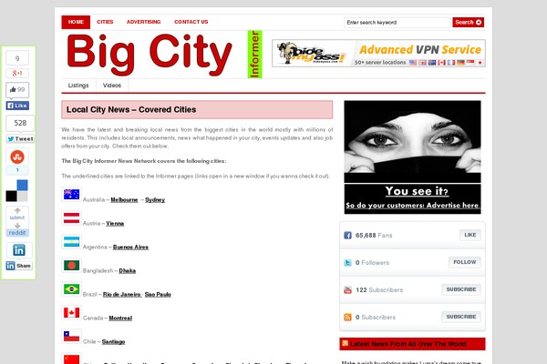 bigcityinformer.com site used Sanremo