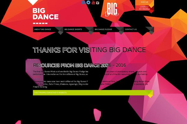 bigdance.org.uk site used Effect