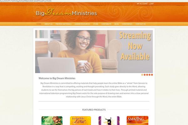 bigdreamministries.org site used Gather