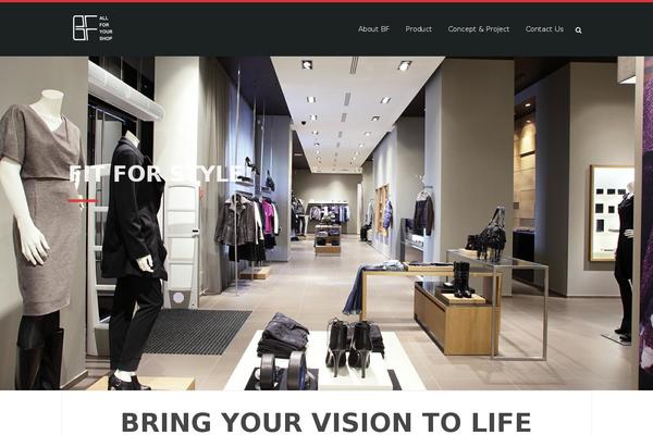 Bridge theme site design template sample