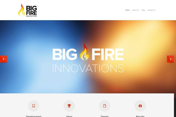 Salient theme site design template sample