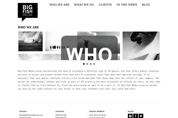bigfishmediagroup.org site used Bigfishmediagroup