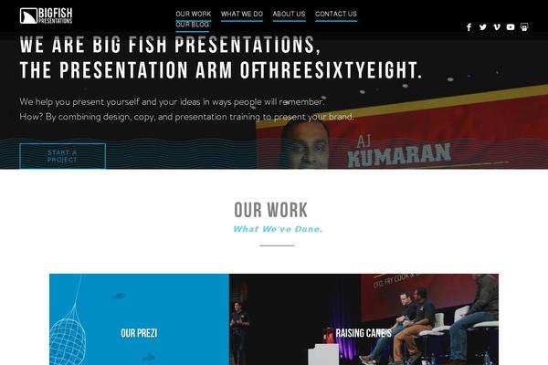 bigfishpresentations.com site used Bigfish