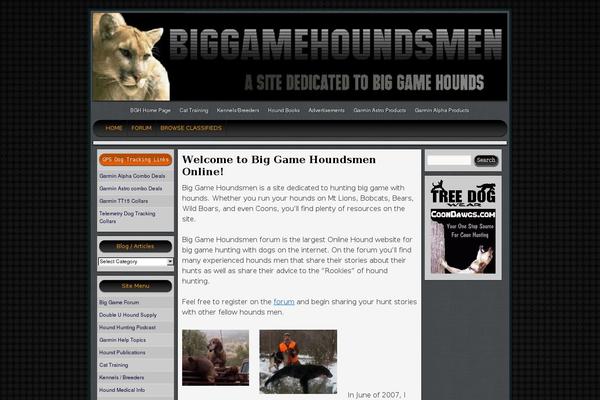 Bgh theme site design template sample