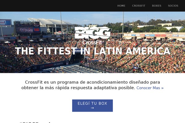 biggcrossfitrecoleta.com site used Bigg