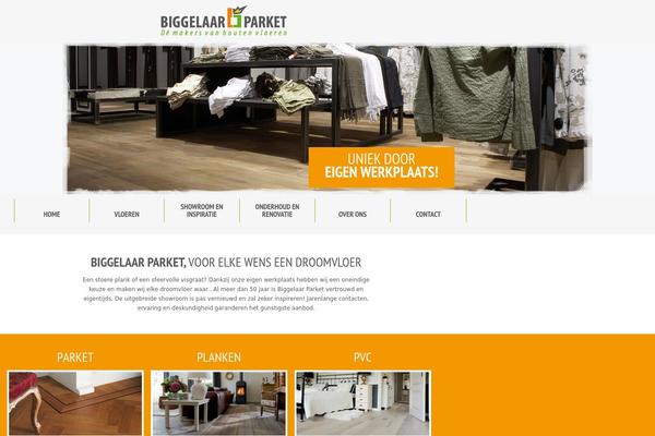 biggelaar theme websites examples