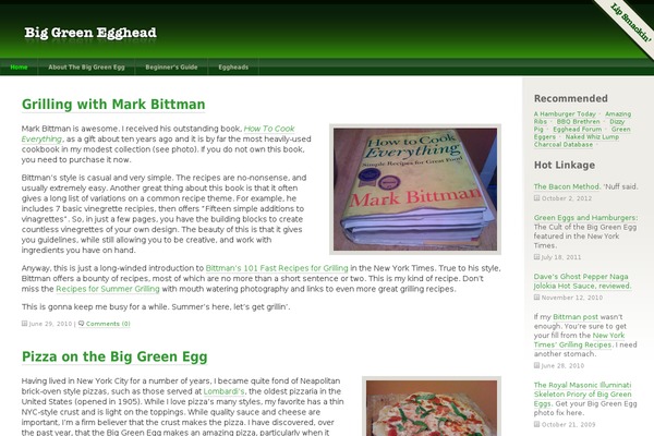 biggreenegghead.com site used Biggreenegghead