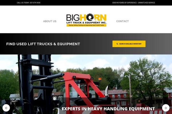 Infinite theme site design template sample