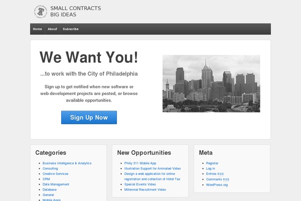 Responsive theme site design template sample