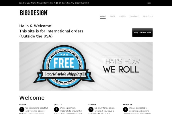 Propulsion theme site design template sample