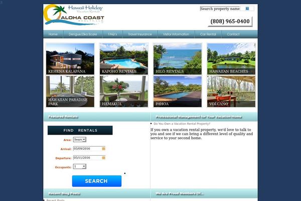 bigislandvacationrentals.com site used Parkcity