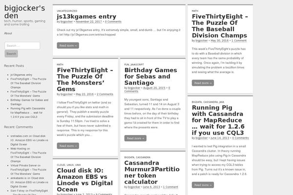 Carton theme site design template sample
