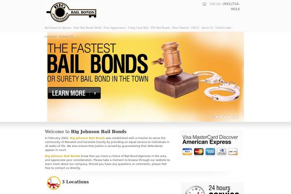 bigjohnsonbailbonds.com site used uDesign