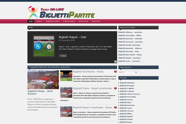 bigliettipartite.com site used Bigliettipartite