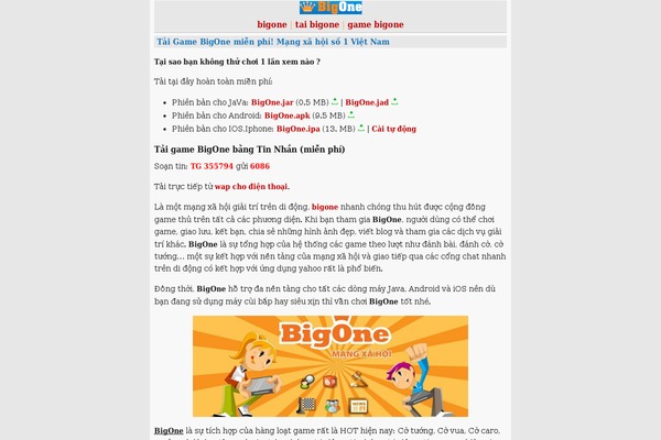 bigonen.com site used Bigonen