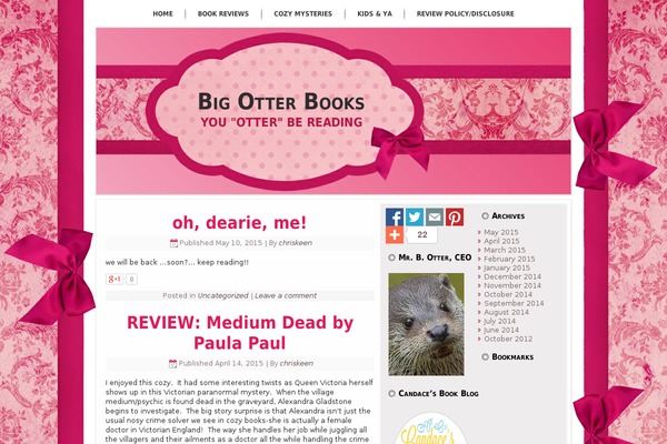 Site using Book Review plugin