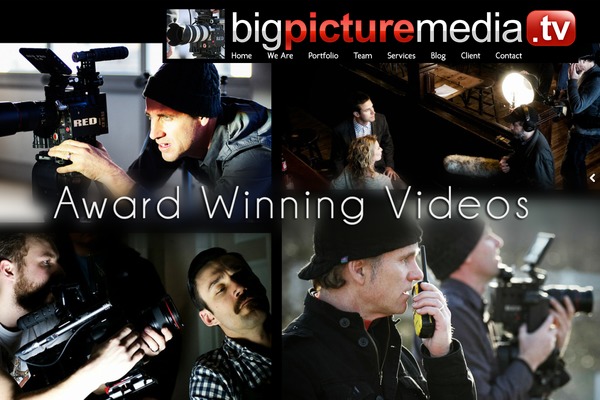 bigpicturemedia.tv site used Black Label