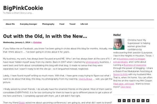 Twenty Twenty theme site design template sample