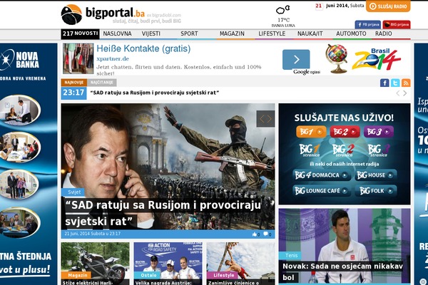 bigportal.ba site used Bigportal