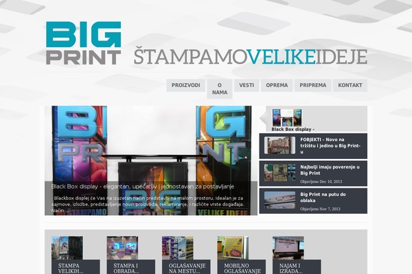 bigprint.rs site used Bigprint