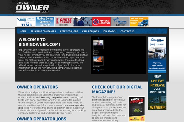 bigrigowner.com site used Bigrigowner