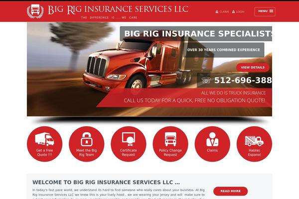 bigrigtruckinsurance.com site used Bigriginsurance