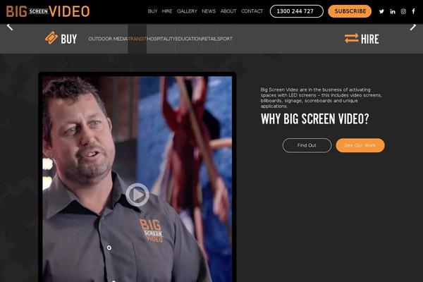 bigscreenvideo.com.au site used Bsv