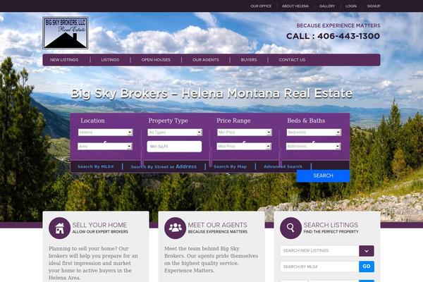 BigSky WordPress theme, websites list used BigSky theme BigSky theme websites examples