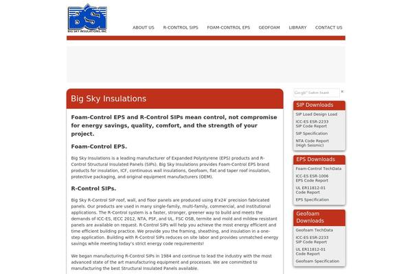 The7 theme site design template sample