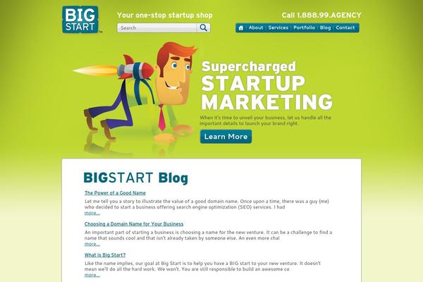 bigstart theme websites examples