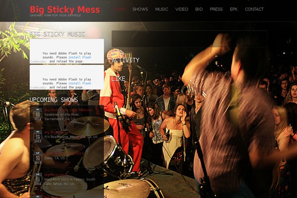 bigstickymess.com site used Unsigned