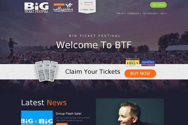 bigticketfestival.com site used Wv