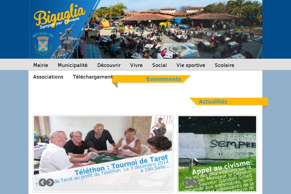 biguglia.fr site used Biguglia