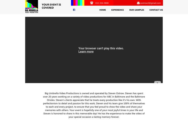 bigumbrellavideoproductions.com site used Bigumbrella