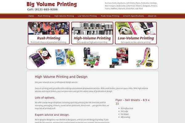 bigvolumeprinting.com site used Pacesettermedia