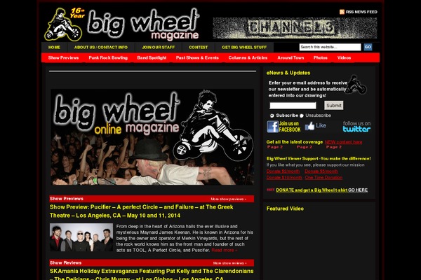 bigwheelmagazine.com site used Revolution Magazine v3.0
