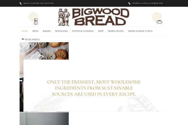 Panaderia theme site design template sample