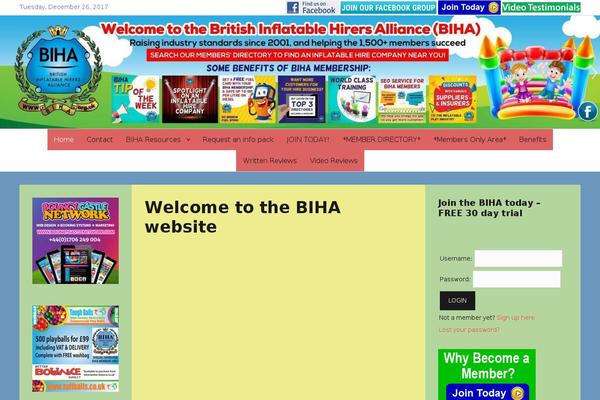 biha.org.uk site used Lucida-pro