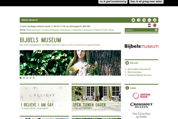 bijbelsmuseum.nl site used Bijbelsmuseum