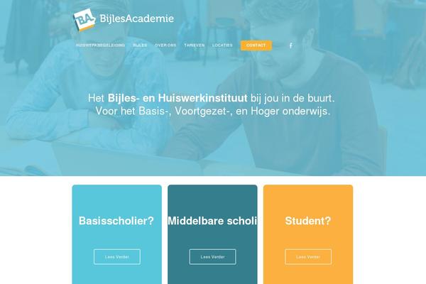 bijlesacademie.nl site used Bijlesacademie