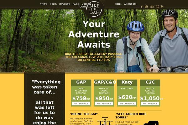 bike-the-gap.com site used Bike-the-gap-v1