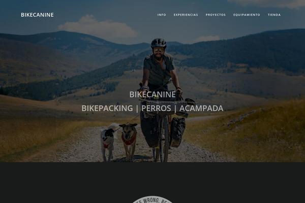 bikecanine.com site used Aspire