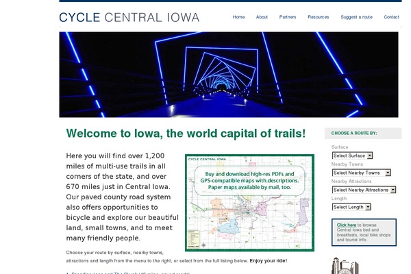 bikecentraliowa.com site used Author-blog