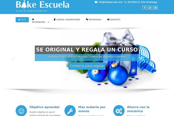 Agama Blue theme site design template sample