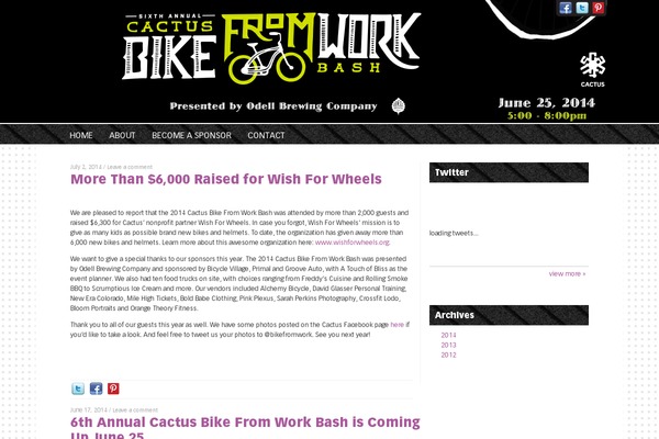 bikefromworkbash.com site used Bikefromworkbash