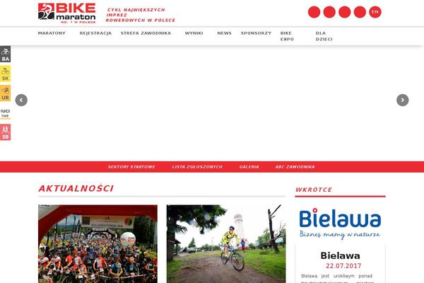 bikemaraton.com site used Bm