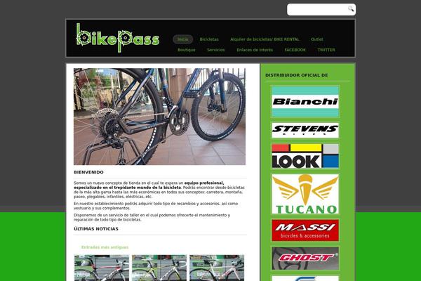 bikepass.es site used Bikepass