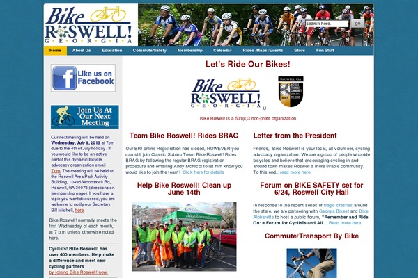 bikeroswell.com site used Bikeroswell