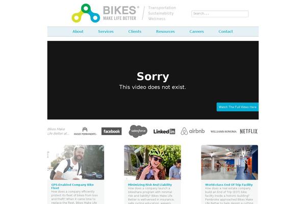 bikesmakelifebetter.com site used Wpbootstrap