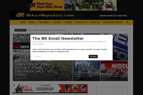 bikesrepublic.com site used Bikesv5-child